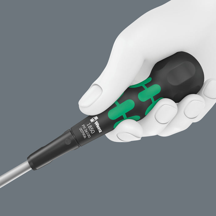 Wera 1850 PH Kraftform Ball-Grip Phillips-head screwdriver, PH 1 x 80 mm 05007905001, view 7