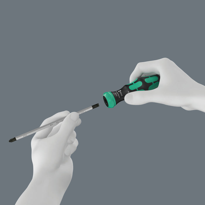 Wera 80 RA Vario blade holding handle with ratchet functionality, 6 x 113.5 mm 05051495001, view 5