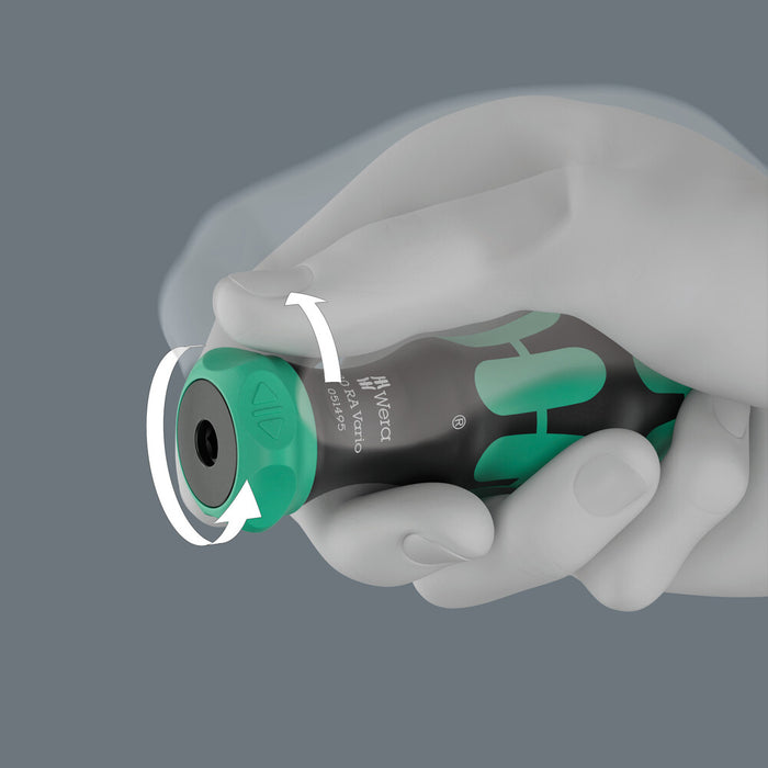 Wera 80 RA Vario blade holding handle with ratchet functionality, 6 x 113.5 mm 05051495001, view 4
