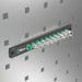Wera Magnetic socket rail A Imperial 1 Zyklop socket set, 1/4" drive, imperial, 9 pieces 05005420001, view 7