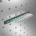 Wera Magnetic socket rail B Deep 1 socket set, 3/8" drive, 9 pieces 05005440001, view 9
