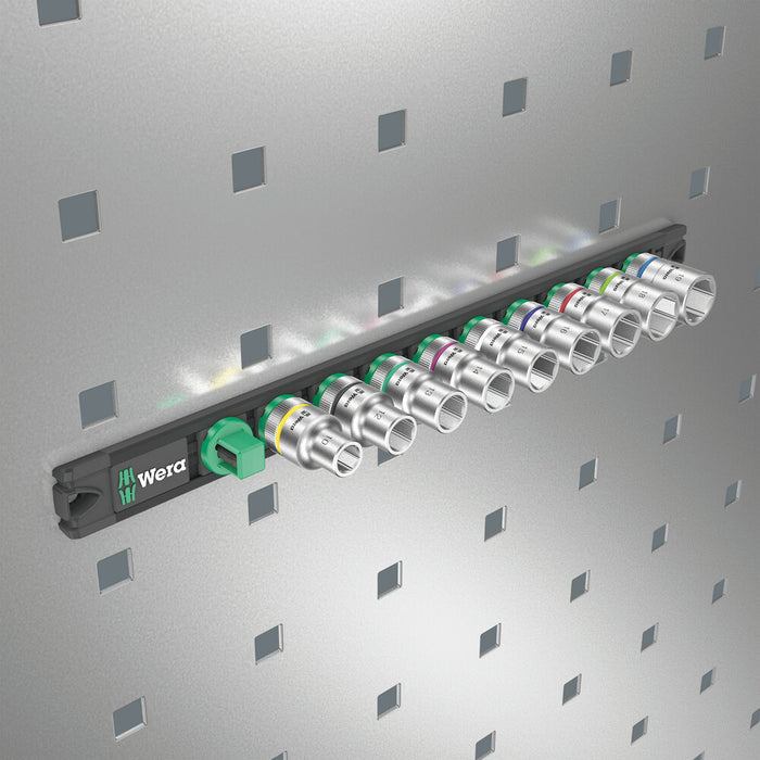 Wera Magnetic socket rail C 4 Zyklop socket set, 1/2" drive, 9 pieces 05005460001, view 7