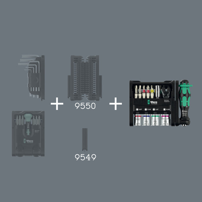 Wera Tool-Check Modular Imperial 1, 21 pieces 05049001001, view 4