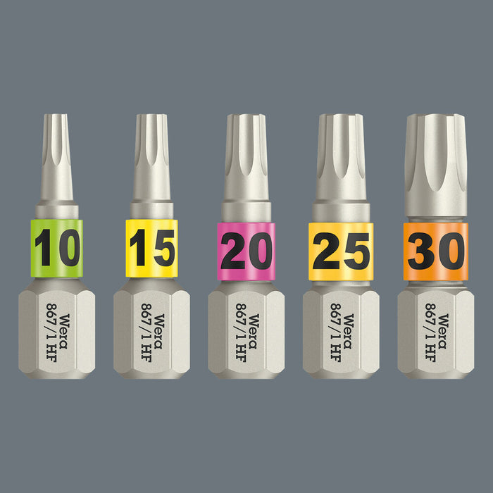 Wera Bit-Box 20 TX HF, TX 25 x 25 mm, 20 pieces 05057778001, view 4