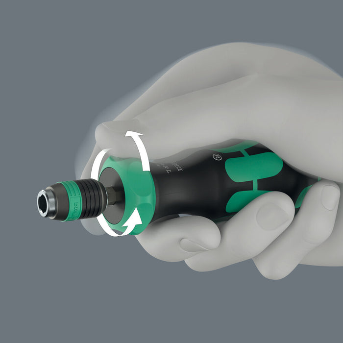 Wera 838 RA-R L Bitholding screwdriver with ratchet functionality, 1/4", 1/4" x 140 mm 05051494001, view 4