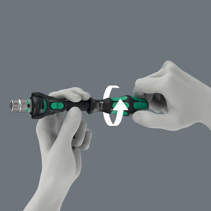 Wera 8000 B Black Edition Zyklop Speed Ratchet with 3/8" drive, 3/8" x 199 mm 05135881001, view 6