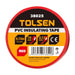 Tolsen 38025 PVC Electrical Insulating Tape Red 3/4 inch x 10 yd