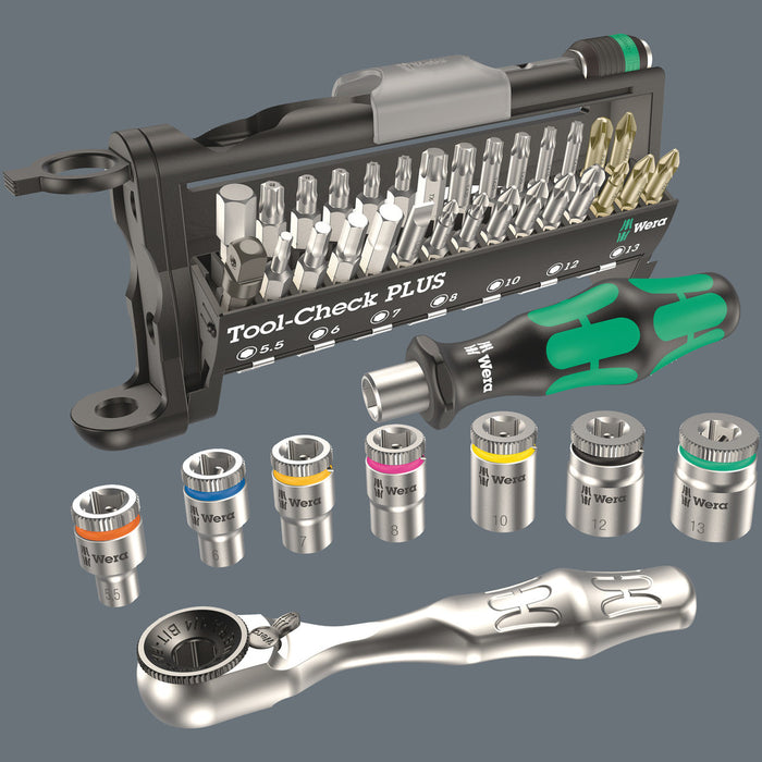 Wera 9750 Foam insert Kraftform Kompakt and Tool-Check PLUS set 1, 57 pieces 05150150001, view 4