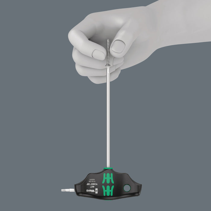Wera 467 TORX® HF T-handle screwdriver with holding function, TX 6 x 100 mm 05023367001, view 4