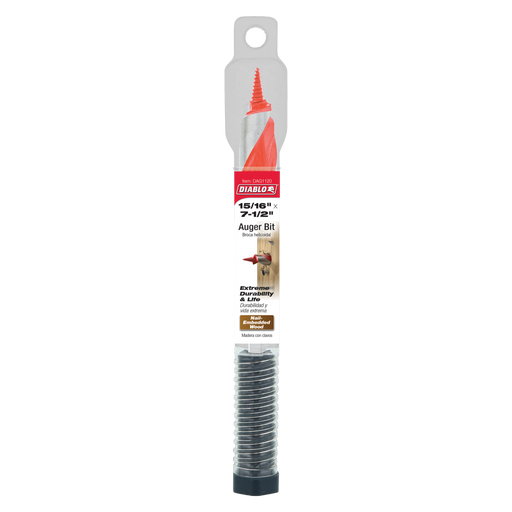 Diablo DAG1120 15/16" x 7-1/2" Auger Bit - Package image
