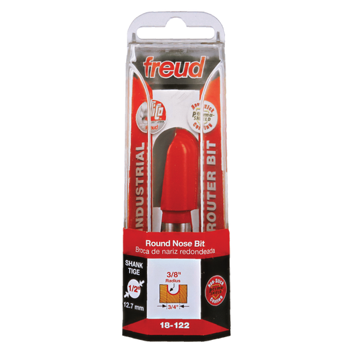 Freud 18-122 3/8" Radius Round Nose Bit - Package image