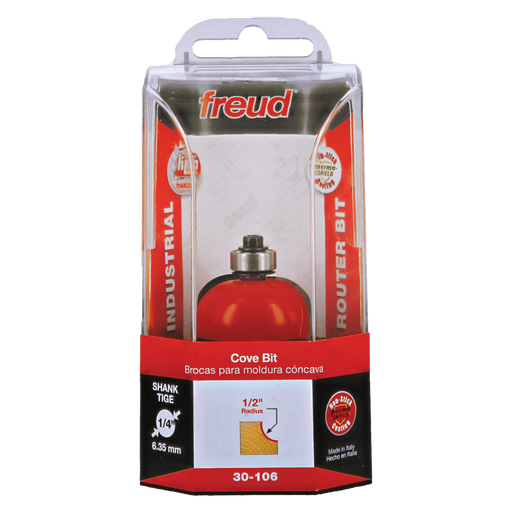 Freud 30-106 1/2" Radius Cove Bit - Package image