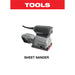 Diablo DCS045220S06G 4-1/2" x 5-1/2" 220-Grit Palm Sander 1/4 Sanding Sheets (6-pk) - Tools image