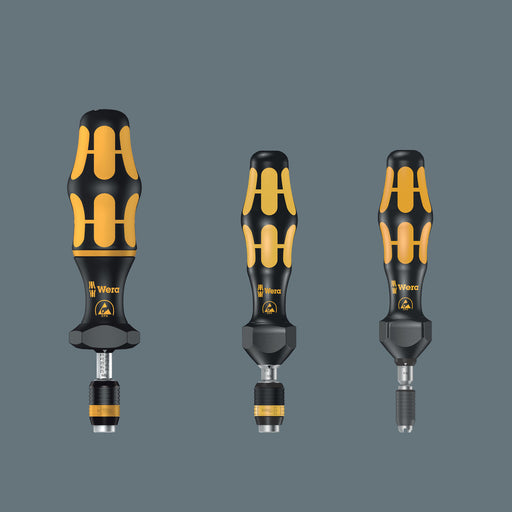 Wera Series 7400 ESD Kraftform adjustable torque screwdrivers (2.5-29.0 in.lbs.) with Rapidaptor quick-release chuck, 7445 ESD x 2.5-11.5 in. lbs. 05074733001, view 2
