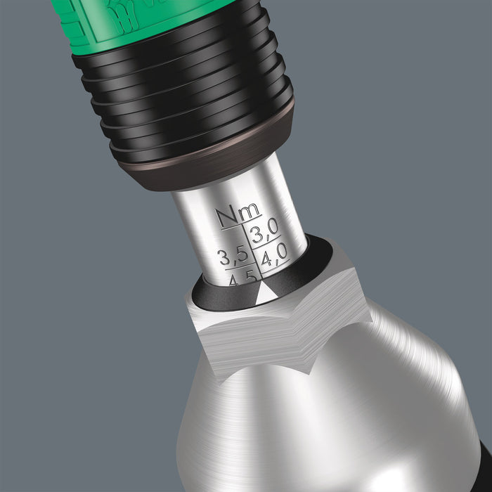 Wera Series 7400 Kraftform pistol handle, adjustable torque screwdrivers (3.0-8.8 Nm) with Rapidaptor quick-release chuck, 7442 x 3.0-6.0 Nm 05074702001, view 5