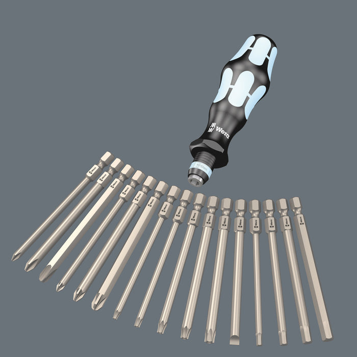 Wera Kraftform Kompakt 60, stainless, Imperial, 17 pieces 05071117001, view 4