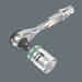 Wera 8008 A Zyklop Mini 3 Ratchet with 1/4" drive, 1/4" x 87 mm 05003793001, view 3