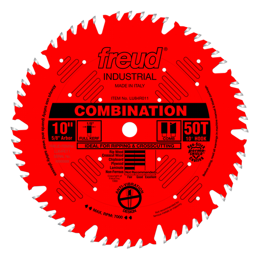 Freud LU84R011 10" Combination Blade - Main image