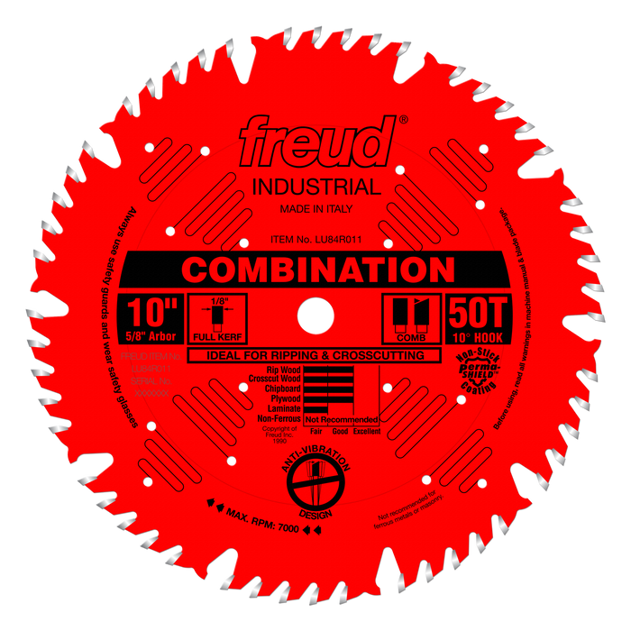 Freud LU84R011 10" Combination Blade - Main image