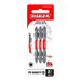 Diablo DDEPHV25-S3 3-Piece 2-1/2" Double-Ended Phillips Drive Bit Set - Package image