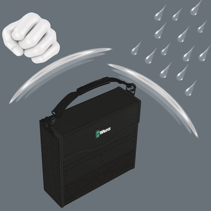 Wera 2go 2 Tool Container, 3 pieces 05004351001, view 5