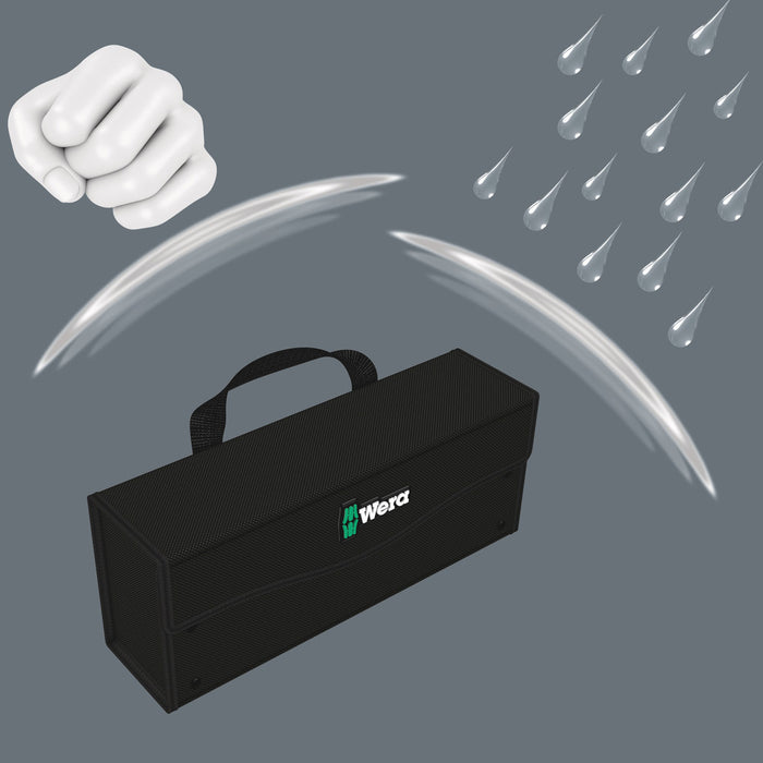 Wera 2go 3 Tool Box, 130 x 325 x 80 mm 05004352001, view 6