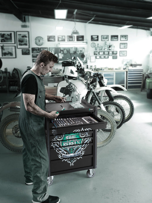 Wera 9700 Tool Rebel Roller Cabinet 1, 94 pieces 05150130001, view 2