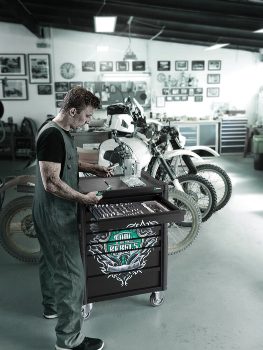 Wera 9700 Tool Rebel Roller Cabinet 1, 94 pieces 05150130001, view 2