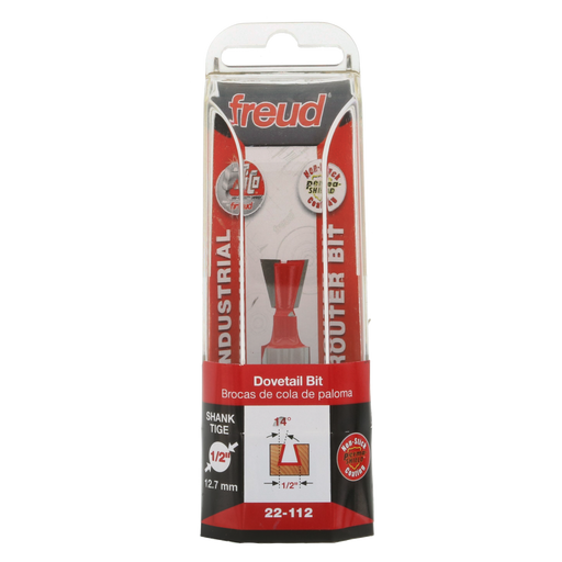 Freud 22-112 1/2" (Dia.) Dovetail Bit - Package image