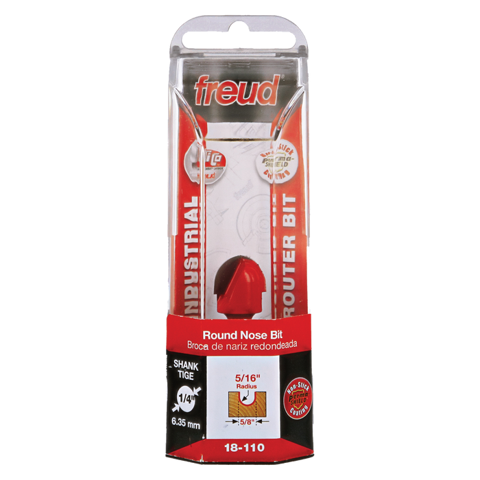 Freud 18-110 5/16" Radius Round Nose Bit - Package image
