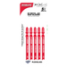 Diablo DJT102BF5 3-5/8" 13TPI Bi-Metal Jig Saw Blades for Plexiglass (5-pk) - Package image