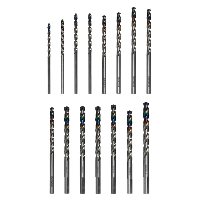 Diablo DMD-S15T 15-Piece Metal Demon™ Drill Bits Set for Mild, Hardened and Stainless Steels - Main image