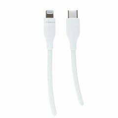 USB C to Lightning, Fast Charge & Data Sync Apple Products, White, 6 foot