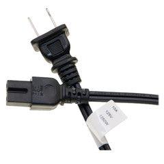 Notebook/Laptop Power Cord, NEMA 1-15P to C7, Polarized, 10 ft