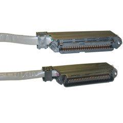 Cat 3 Telco Trunk Cable, Centronics 50 (CN50) Male to Centronics 50 (CN50) Female, 25 Twisted Pairs, 90 degree orientation, 25 foot