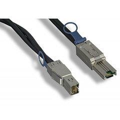 SFF8644 to SFF8088 External Mini-SAS Cable, 12Gbit, SFF8644 male to SFF8088 male, 2m