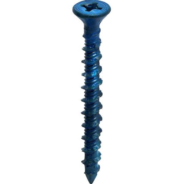 Tapcon Concrete Screw Anchor with Bit, FHP #14 1-1/4" 25PK