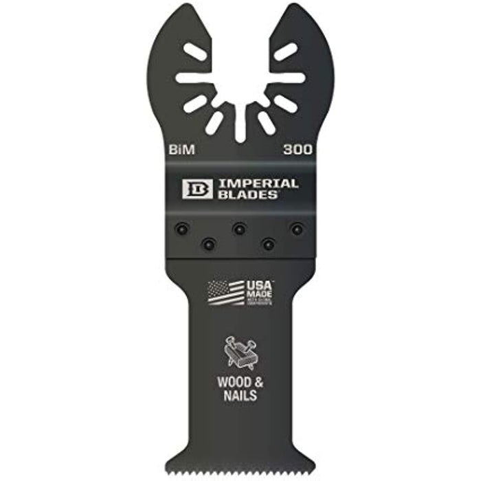 Imperial Blades IBOA300-1 One Fit 1-1/4" Standard Wood & Nails Blade, 1PC