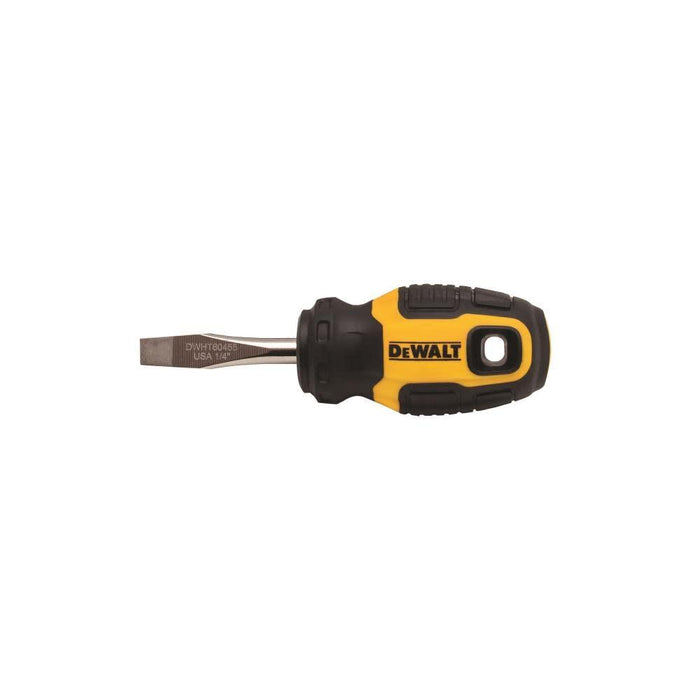 DeWalt DWHT60455 Screwdriver Slotted 1/4" Stubby