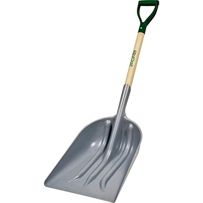 Mintcraft 33279 PLA-12 Poly Grain Scoop with Prem Wood Handle
