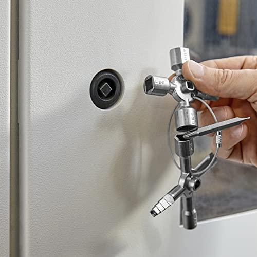 Knipex 00 11 01 TwinKey – for control cabinets, windows and shut-off systems
