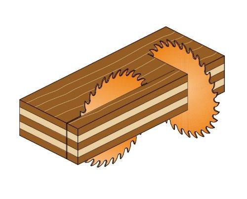 CMT P08040 ITK Plus Finish Saw Blade, 8-8-1/4 x 40 Teeth, 10° ATB+Shear with 5/8-Inch<> bore