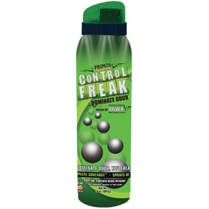 4 pack Primos Hunting Control Freak Scent Eliminator Non-Aerosol Continuous Spray,14-Ounce
