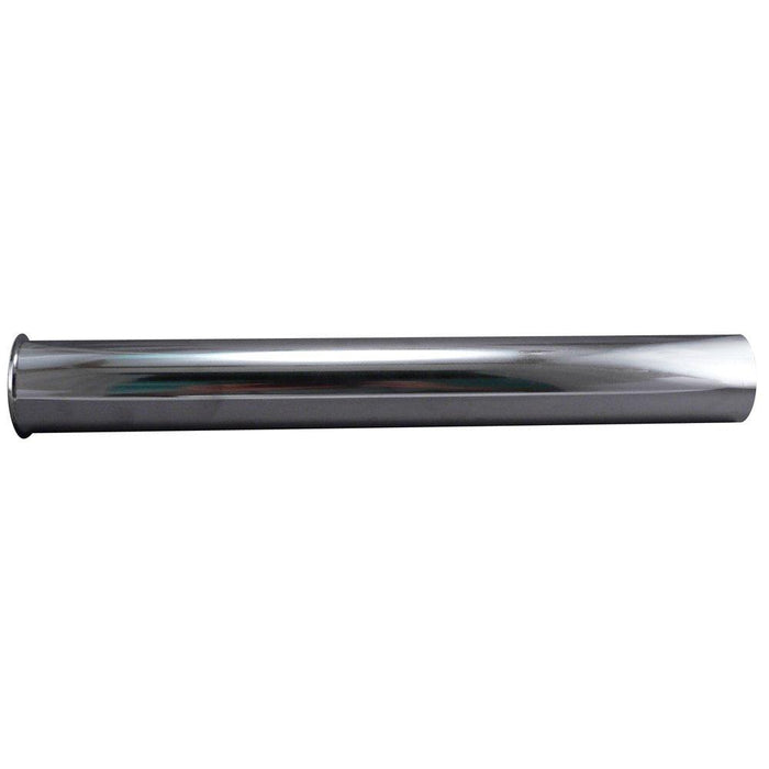 Plumb Pak PP9-12CP Sink Tailpiece, 1-1/2 In Dia X 12 In L, Flanged, 22 Ga, Chrome Plated, 1-1/2 x 12, Brass