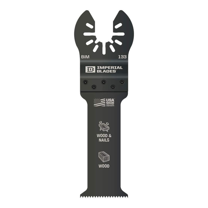 Imperial Blades IBOA133-1 One Fit 1-1/4" Extended Plunge Thick Wood Blade, 1PC