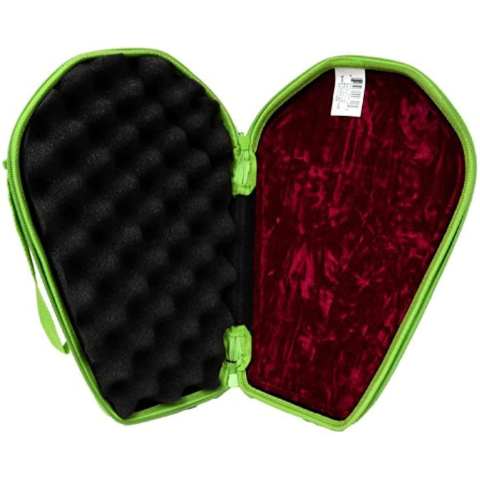 Bulldog Cases Moulded Nylon Coffin Shaped Pistol Case, Black, 14 x 9-Inch