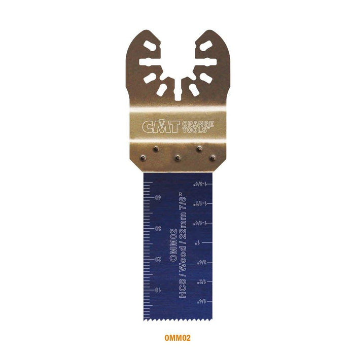CMT OMM02-X1 Plunge And Flush-Cut Blade for Wood Quick Release Oscillator Multicutter