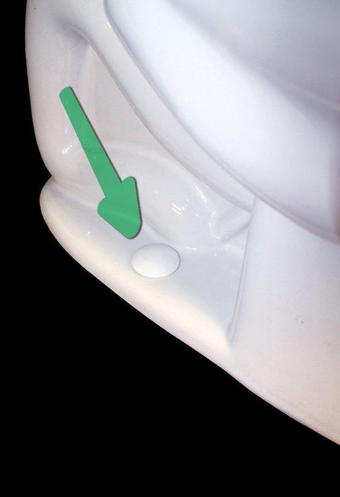 Plumb Pak K835-171 Toilet Bolts and Caps, White