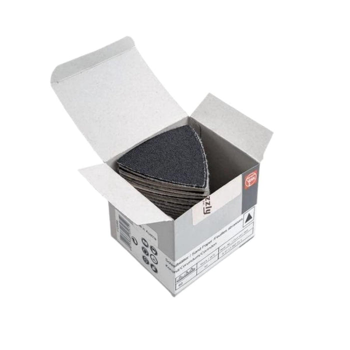 Fein Multimaster Non-Vacuum Sanding Sheet with Hook & Loop Attachment - Unperforated, 60 Grit, 5-Pack - 63717082049