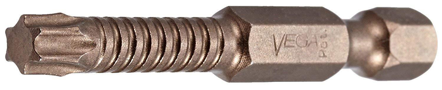 VEGA T40 TORX Impact Driver Bits. Impactech Professional Grade Impact Grade T-40 TORX 2" Bits. (Pack of 5) P150T40A-5